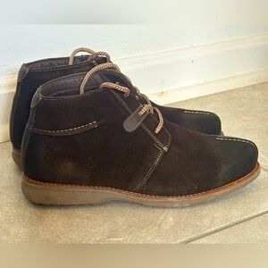 Men’s Sandro Moscolini Brown Suede THOMAS OXFORD Chukka Boots Size 9D
